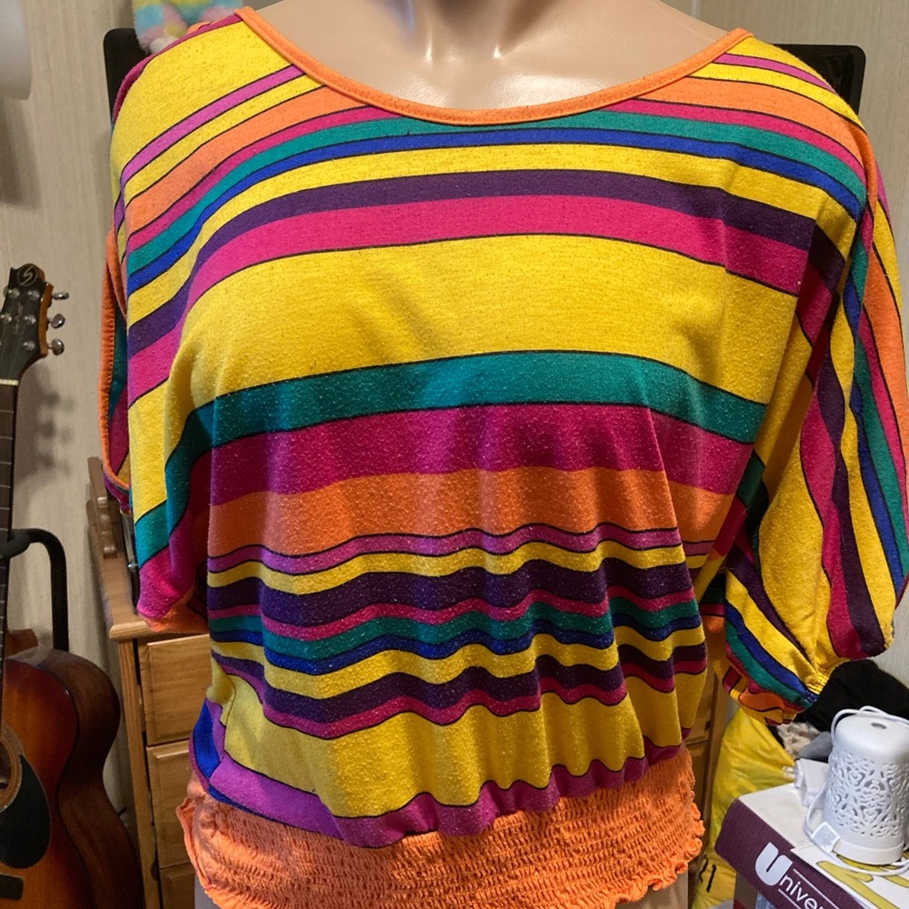 Rainbow top